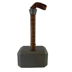 Disney Store Marvel Avengers Thor Ultimate Mjolnir Hammer 14" Brown Handle Hero
